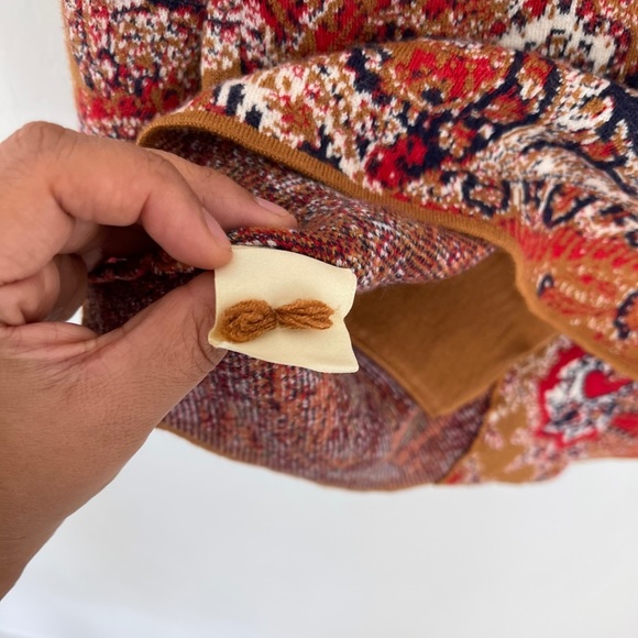 Moth By Anthropologie Paisley Print Blazer Size XS - Picture 8 of 9